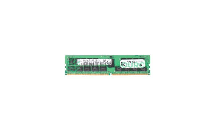 Hynix HMA84GR7AFR4N-UH 32GB DDR4-2400T PC4-19200T 2Rx4 Server Memory Module Top View