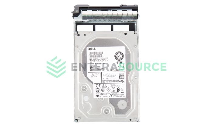 Dell NT1X2-NEW 4TB 7.2K NL SAS 3.5" 12Gbps ISE Hard Drive HUS726T4TALS200 PV ME Base View