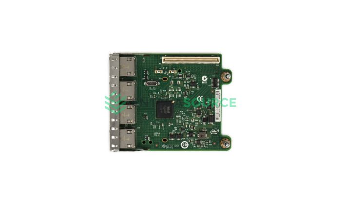 Dell R1XFC Quad Port 1GBASE-T NDC | Intel I350-T4 Top View