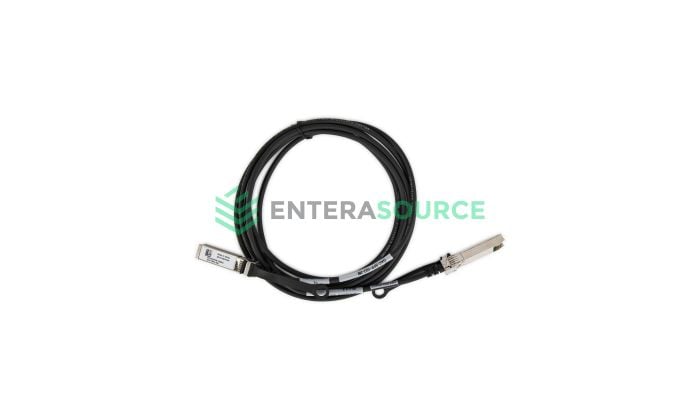 Dell 53HVN 3M 10GbE SFP+ to SFP+ Copper Twinax Direct Attach Cable Top View