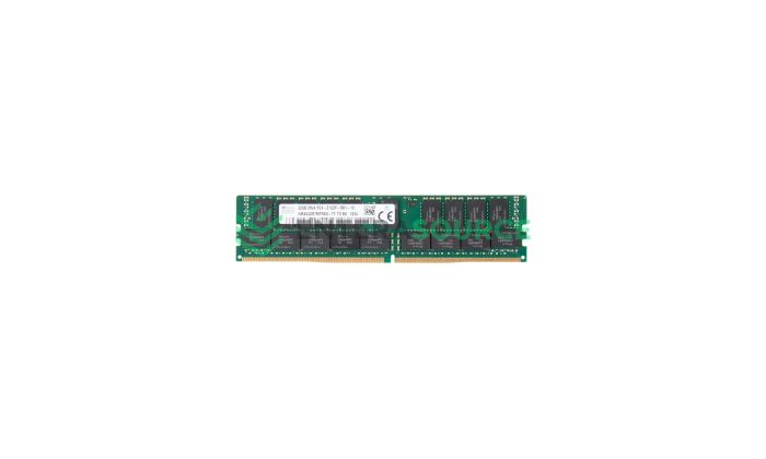 Hynix HMA84GR7MFR4N-TF 32GB DDR4-2133 PC4-17000 2Rx4 ECC Server Memory Module Top View