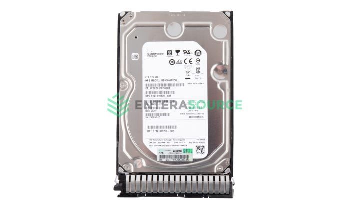 HPE 820032-001 8TB SAS 12Gbps MDL 7.2K LFF SC 512e DSF Hard Drive 819201-B21