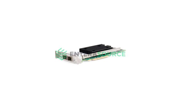 Dell NMDJF Dual Port 32GB FC HBA [Low Profile] | QLogic QLE2772 Front View