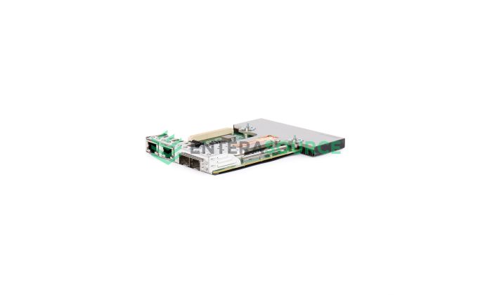 Dell NWMNX Dual Port 10GB SFP+ + Dual Port 1GBASE-T NDC | Broadcom 57412 5720 Front View