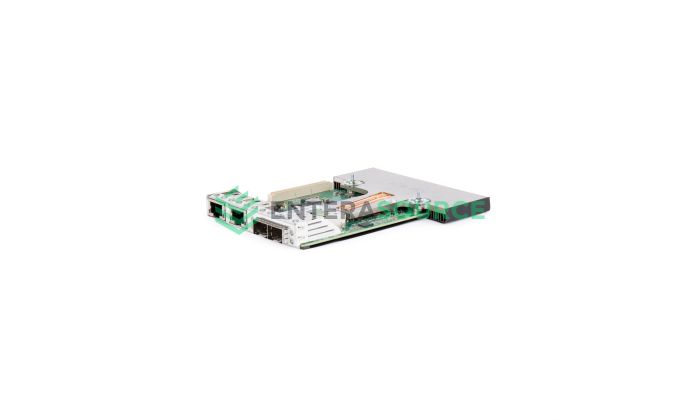 Dell 5V6Y4 Quad Port 2x 1GBASE-T + 2x 10GB SFP+ NDC | QLogic QL41264 Front View