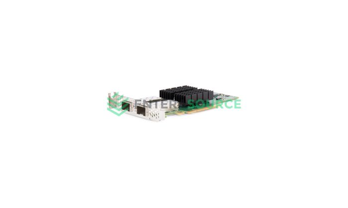 Dell YHTD6 Dual Port 10GB SFP+ PCI-E CNA [Low Profile] | Mellanox CX322A Top View