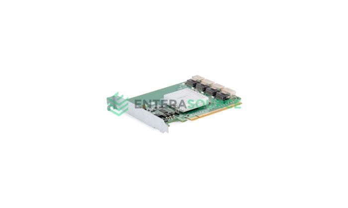 Dell 8MW60 PE R720 R820 4 Port PCI-E SSD Drive SAS Expansion Card Front View
