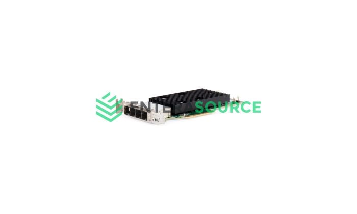 Dell 0VYM4 CML Quad Port 12G Mini SAS HD PCI-E HBA [Low Profile] | LSI 9305-16e Front View