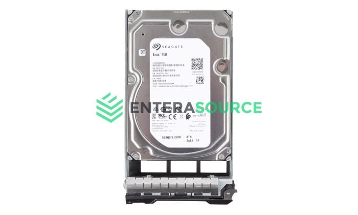 Dell T05HP 8TB 7.2K SATA 3.5" 6Gbps Hard Drive | Seagate ST8000NM0055 Top View