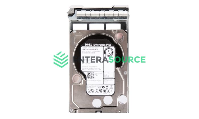 Dell EqualLogic CJPXD-EQL 2TB 7.2K NL SAS 3.5" 6Gbps Hard Drive Top View