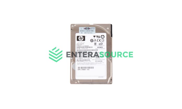 HP 431954-003 146GB 10K SAS SFF 6Gbps ENT DP Hard Drive Top View
