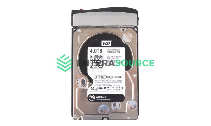 Western Digital WD4003FZEX 4TB 7.2K SATA 3.5" 6Gbps Hard Drive Top View