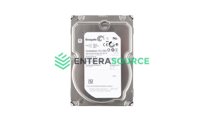 Seagate ST2000NM0043 2TB 7.2K SAS 3.5" 6Gbps SED Hard Drive Top View