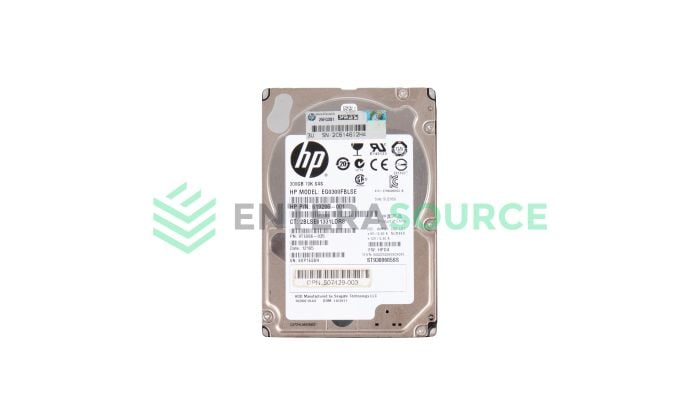 HP 619286-001 300GB 10K SAS SFF 6Gbps ENT SC Hard Drive Base View