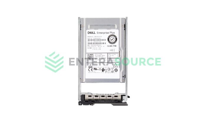 Dell TP4W3 3.84TB TLC SAS 2.5" 12G RI Solid State Drive | Toshiba KPM5XRUG3T84 Base View
