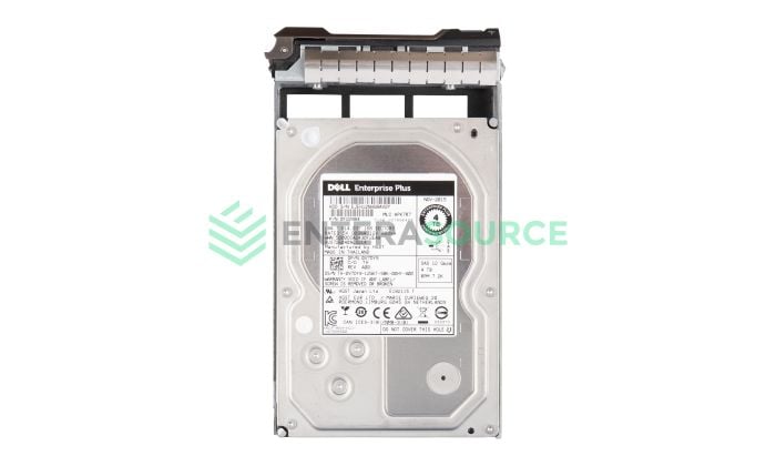 Dell 0V7DY9 4TB 7.2K NL SAS 3.5" 12Gbps EP+ Hard Drive | Hitachi HUS726040ALS214 Top View