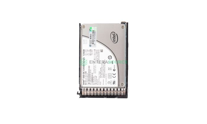 HP 718136-001 120GB SATA 6Gbps VE SFF SC Solid State Drive 717964-001 Top View