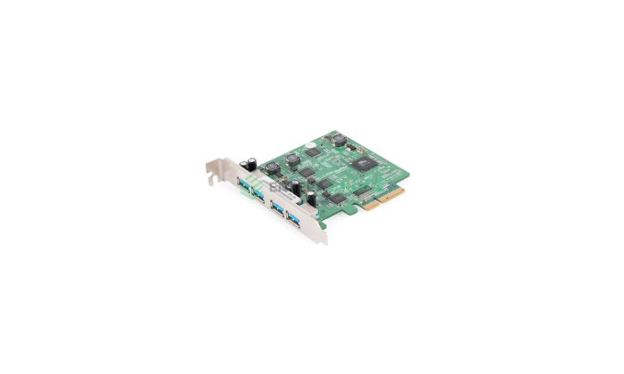 HighPoint RU1144D RocketU 1144D 4-Port USB 3.0 PCIe 2.0 x4 HBA Controller Card