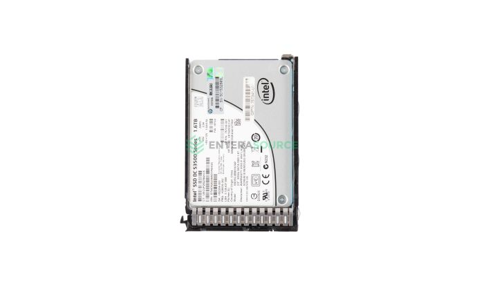 HP 757381-001 1.6TB SATA 6Gbps VE SFF SC Solid State Drive 757339-B21 Top View