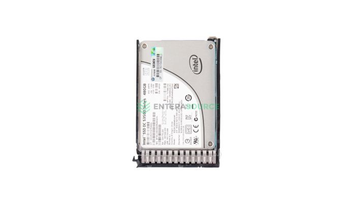 HP 718138-001 480GB SATA SSD SFF 6Gbps VE SC Solid State Drive | 717971-B21 Top View