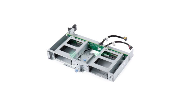 Dell HN1H8 PowerEdge R740xd 4x 2.5" Flex Bay Rear Backplane | Riser 2 + 3 Slots Front View