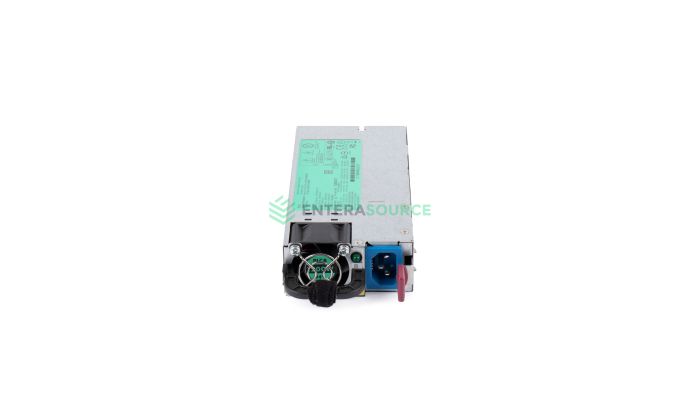 HP 643956-201 Gen8 1200W 110-240V CS Platinum Plus Hot Plug AC Power Supply Front View