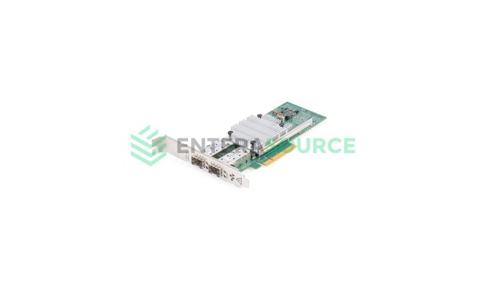 HPE 706801-001 StoreFabric CN1100R Dual Port 10GB Converged Network Adapter Front View