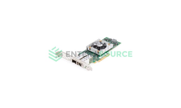HPE 699765-001 StoreFabric SN1000Q Dual Port 16GB FC PCI-E HBA [Full Height] Front View