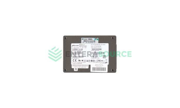HPE 764913-003 480GB MLC SATA SFF 6G VE SC Solid State Drive | Micron 831744-001 Top View
