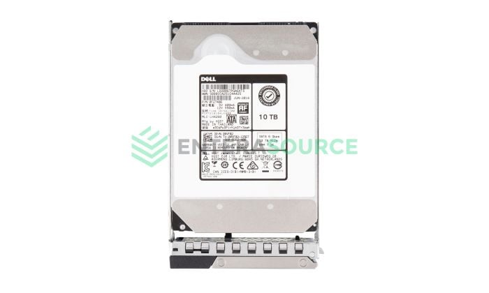 Dell RVFR2 10TB 7.2K SATA 3.5" 6Gbps Hard Drive | HGST HUH721010ALE600 Top View