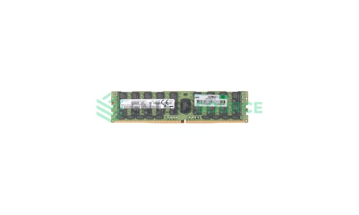 HPE 809084-091 32GB DDR4-2400 PC4-19200 2Rx4 ECC Server Memory Module Top View