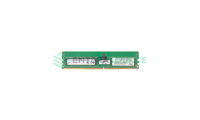 Micron MTA18ASF1G72PZ-2G3B1 8GB DDR4-2400T PC4-19200 1Rx4 Server Memory Module Top View