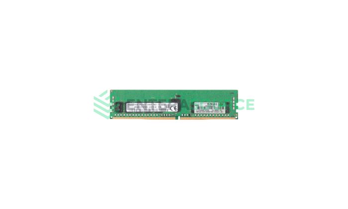 Hynix HMA82GR7AFR4N-UH 16GB DDR4-2400 PC4-19200T 1Rx4 ECC Server Memory Module Top View