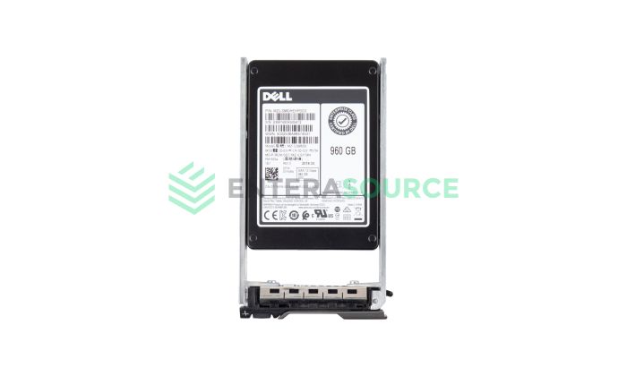Dell 7FNRX 960GB TLC SAS SSD 2.5" 12Gbps RI Solid State Drive | MZILS960HEHP0D3 Top View