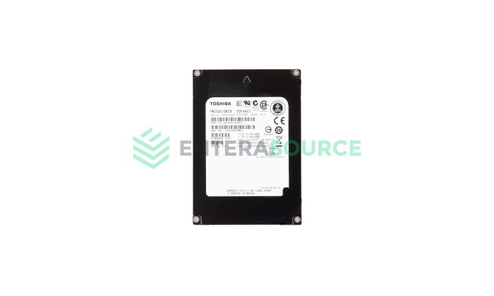 Toshiba MK2001GRZB 200GB SLC SAS 2.5" 6Gbps Solid State Drive | SDFAA01GEA91 Top View