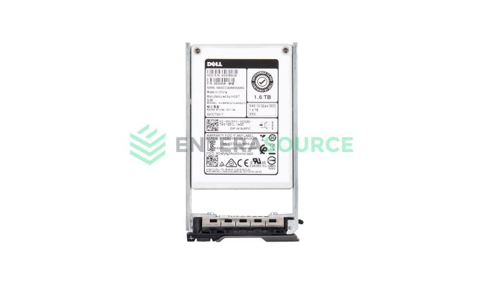Dell 9J5FC 1.6TB MLC SAS 2.5" 12Gbps WI Solid State Drive | HGST HUSMM3216ASS205 Top View