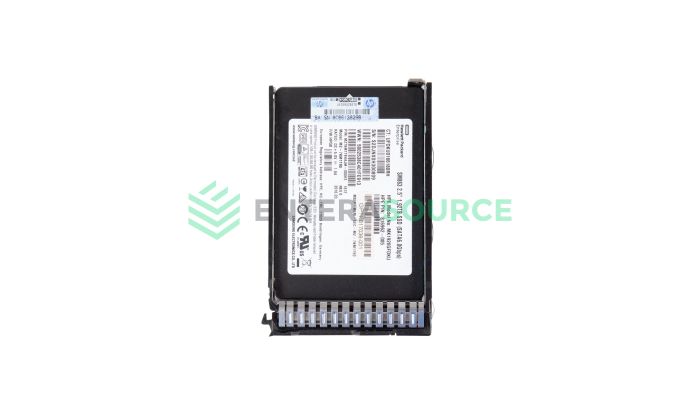 HPE 816962-005 1.92TB MLC SATA SFF 6Gbps MU-3 DS SC Solid State Drive Top View