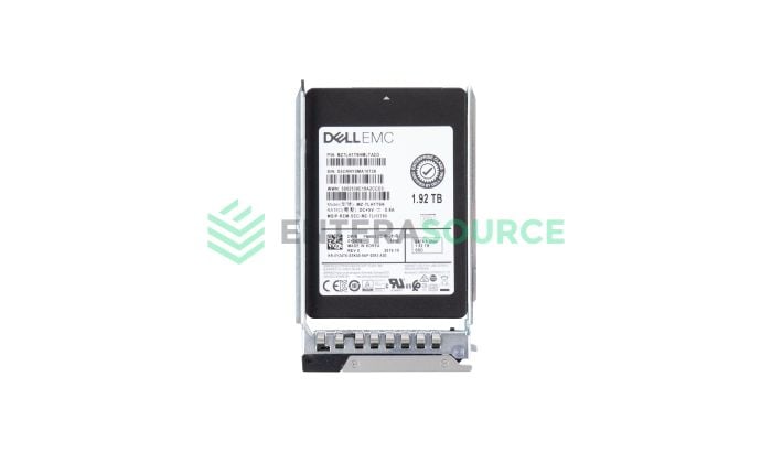 Dell Y24T6 1.92TB TLC SATA SSD 2.5" 6Gbps RI Solid State Drive | MZ7LH1T9HMLT0D3 Top View