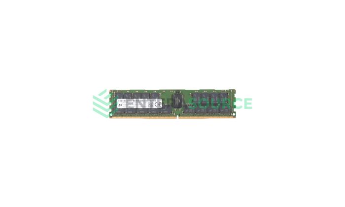 Micron MTA72ASS8G72PSZ-2S6 64GB DDR4-2666 PC4-21300 2S2Rx4 Server Memory Module Top View