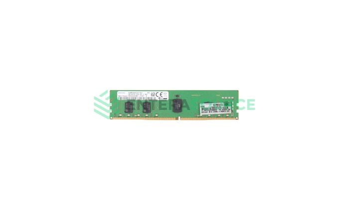 HPE 840755-091 8GB DDR4-2666V PC4-21300 1Rx8 ECC Server Memory Module Top View