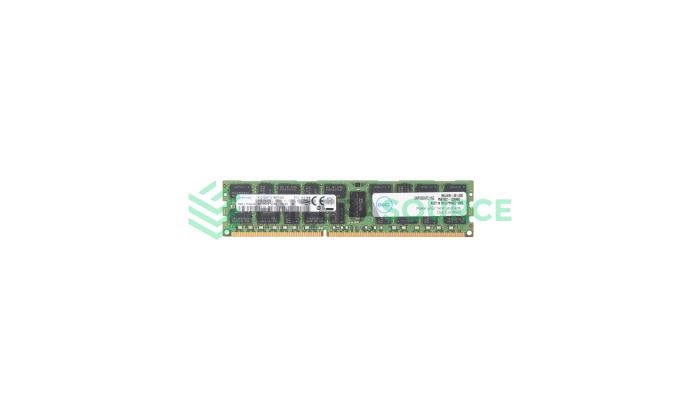 Samsung M393B2G70EB0-YK0 16GB DDR3-1600 PC3L-12800R 2Rx4 Server Memory Module Top View