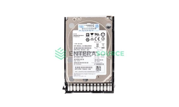 HP 791055-001 1.8TB 10K SAS SFF 12Gbps ENT SC 512e Hard Drive 791034-B21
