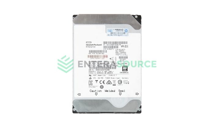HPE 791394-002 8TB 7.2K SAS LFF 12Gbps 512e MDL DS SC Hard Drive