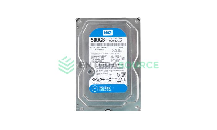 Western Digital WD500AZLX 500GB 7.2K SATA 3.5" 6Gbps Hard Drive