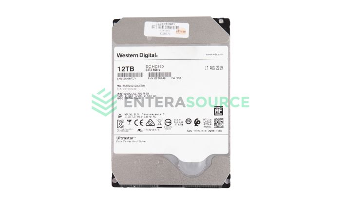 Western Digital HUH721212ALE604 12TB 7.2K SATA 3.5" 6Gbps Hard Drive