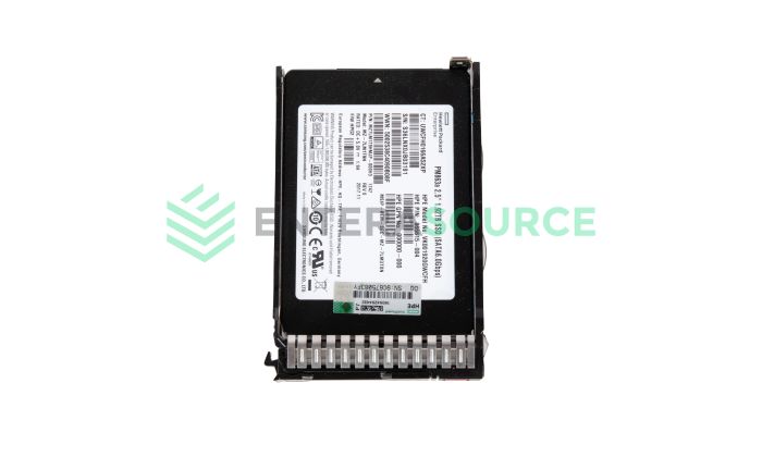 HPE 868930-001 1.92TB SATA 6G RI SFF SC Solid State Drive | 868826-B21 Top View