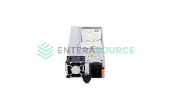 Dell PE M63JN C4130 R740 R840 R940 T640 R750 2400W 80+ Platinum AC Power Supply Base View