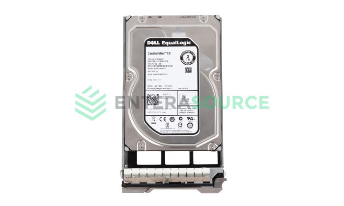 Dell 2P4N9-EQL EqualLogic 2TB 7.2K SATA 3.5" 6Gbps Hard Drive | ST2000NM0011 Base View