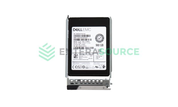 Dell YHTJ0 960GB TLC SATA SSD 2.5" 6Gbps RI Solid State Drive | MZ7L3960HCJRAD3 Base View