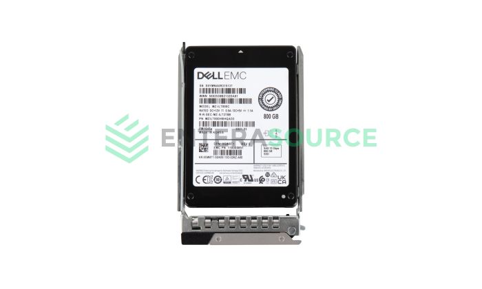 Dell GW8T1 800GB TLC SAS 2.5" 12Gbps MU Solid State Drive | Samsung MZ-ILT800C Base View